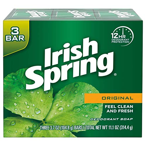 Irish Spring Original Deodorant Soap, 3 Count