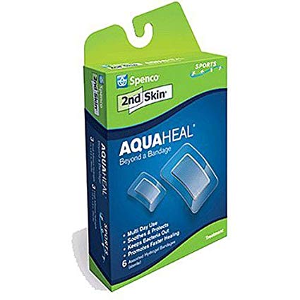 12900032 2nd Skin AQUAHEAL Bandage Sport 6 Per Box sold as Box Pt# 48-235-00 by Spenco Medical Corp