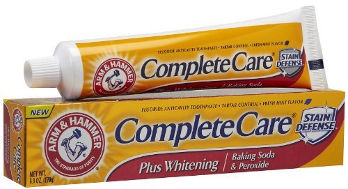 ARM & HAMMER Complete Care Toothpaste Plus Whitening Fresh Mint 6 OZ - Buy Packs and SAVE