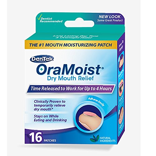 Quantum OraMoist Dry Mouth Patch 16 ea