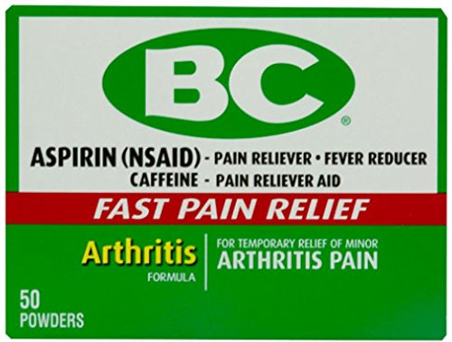 Bc Arthritis Formula Pain Reliever Powders 50 ea