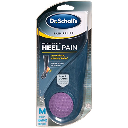 Dr. Scholl’s Pain Relief Orthotics for Heel for Men, 1 Pair, Size 8-12