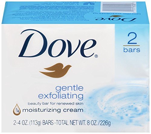 Dove Beauty Bar Gentle Exfoliating 4 oz, 6 Bar