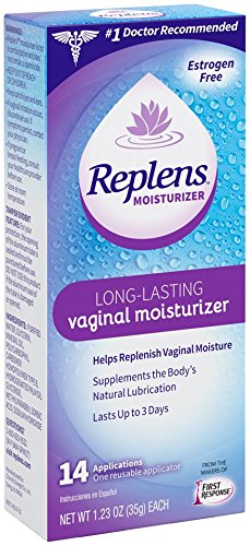 Replens Long-lasting Vaginal Moisturizer With Reusable Applicator, 35-gram Tubes