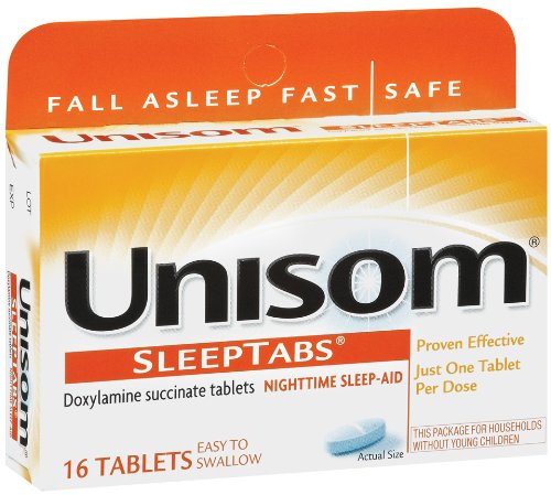 UNISOM Sleeptabs Nighttime Sleep-aid, 25 Mg, 16 Count