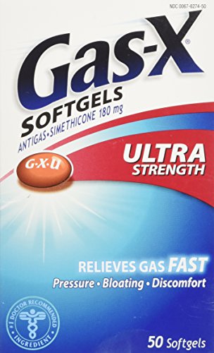 Gas X Ultra Strength Anti-Gas Softgels 50 Count