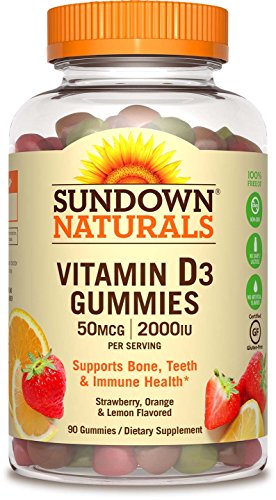 Sundown Naturals® Vitamin D3 2000 IU, 90 Gummies