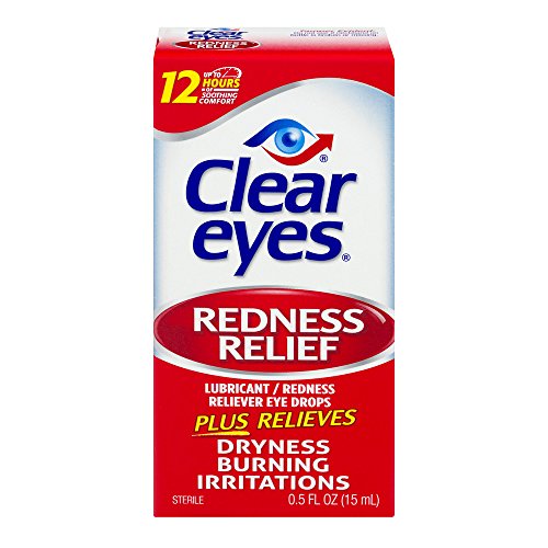 Clear Eyes Redness Drops Size .5 Oz Clear Eyes Redness Relief Eye Drops