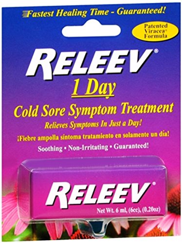 RELEEV 1 Day Cold Sore Treatment 6 mL