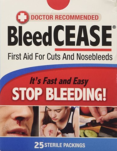 BleedCEASE First Aid for Cuts and Nosebleeds Sterile Packings - Buy Packs and SAVE