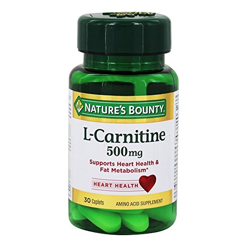 Nature's Bounty® L-Carnitine 500 mg, 30 Tablets