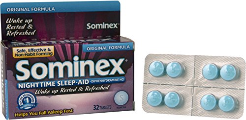 Sominex Nighttime Sleep-Aid | Original Formula | 32 Tablets