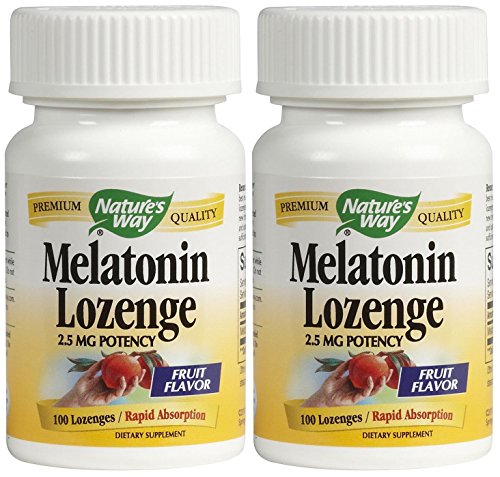 Nature's Way Melatonin 2.5 mg Lozenge, 2 pk