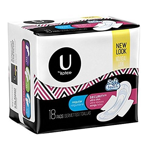 Kotex Natural Balance Ultra Thin, Regular with Wings