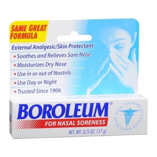 Boroleum Analgesic Ointment For Nasal Soreness 0.6 OZ - Buy Packs and SAVE