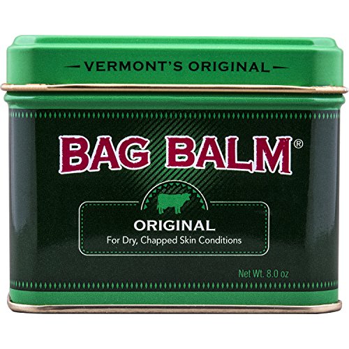 Vermont's Original Bag Balm Animal Ointment, 8 Ounce Tin, for Dry Chapped Skin Conditions Lanolin-Based Helps Keep Skin Smooth and Soft