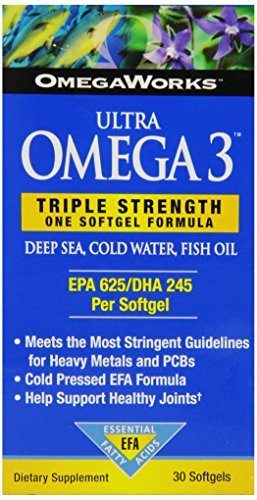 OmegaWorks Ultra Omega 3 Softgels 30 CP - Buy Packs and SAVE