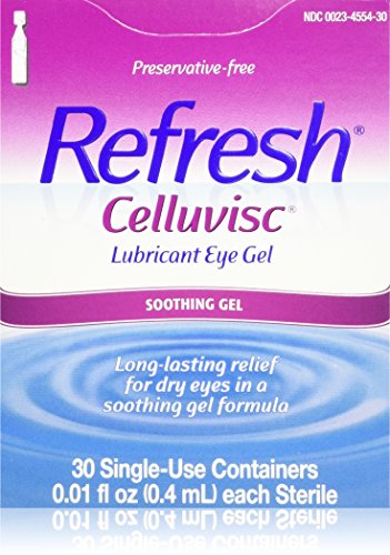 Refresh Celluvisc Lubricant Eye Gel Single-use Containers 30 Ea