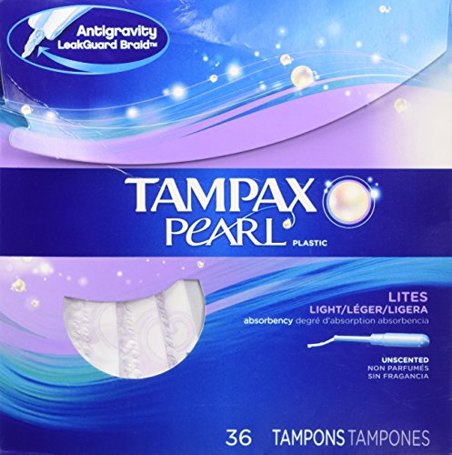 Tampax Pearl Tampons - Light - 36 ct