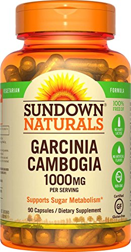 Sundown Naturals Garcinia Cambogia 1000 mg, 90 Vegetarian Capsules