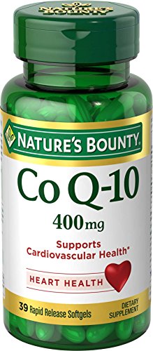 Nature's Bounty Cardio Q10, Co Q-10 400 mg Softgels 39 ea