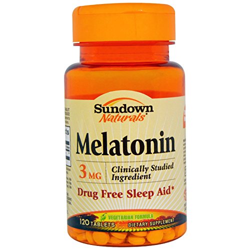 Sundown Naturals Sun Melatonin 3 Mg, 120 Count