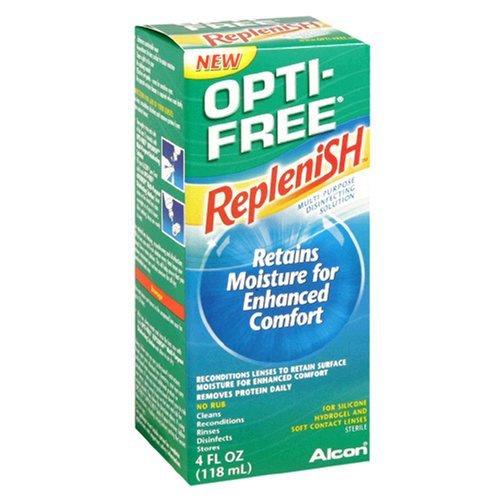 Opti-Free Replenish Multi-Purpose Disinfecting Solution, 4 fl oz (118 ml)