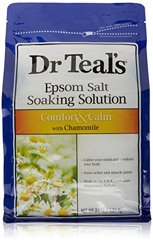 Dr Teal's Epsom Salt Soaking Solution, Chamomile, 48 Ounce