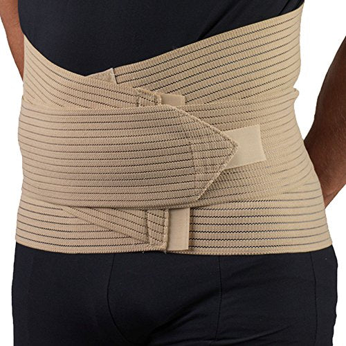 OTC Lumbo-Sacral Support, Abdominal Uplift, 11-Inch Lower Back, Elastic, Large