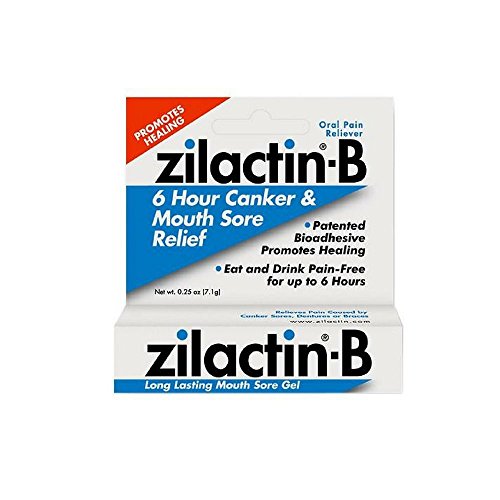 Zilactin-B Long Lasting Mouth Sore Gel - .25 Oz