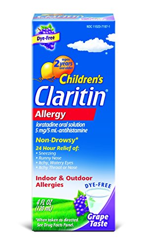 Claritin Children's Multivitamin Syrup, Grape, 4 Ounce