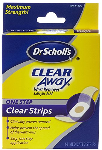 Dr. Scholl's One Step Wart Remover Invisible Strip-14 strips