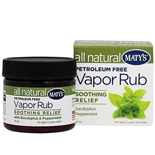 Maty's All Natural Vapor Rub Soothing Relief 1.50 oz