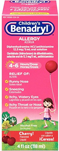 Benadryl Alrgy Child4z Ch Size 4z