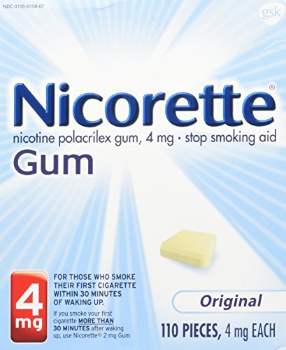 Nicorette Gum Original 4 Mg Kit Size 110 Count