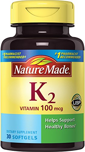 Nature Made Vitamin K2 100 mcg Softgels 30 Ct