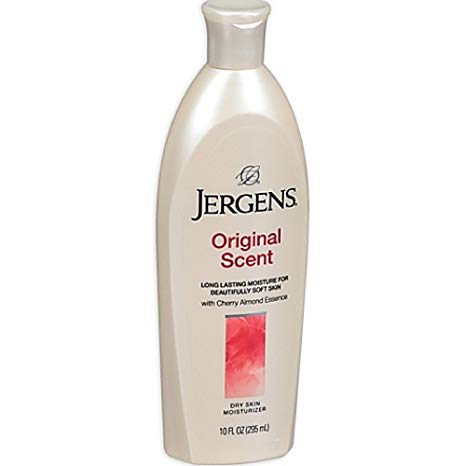 Jergens Original Scent Dry Skin Moisturizer with Cherry Almond Essence 10 oz