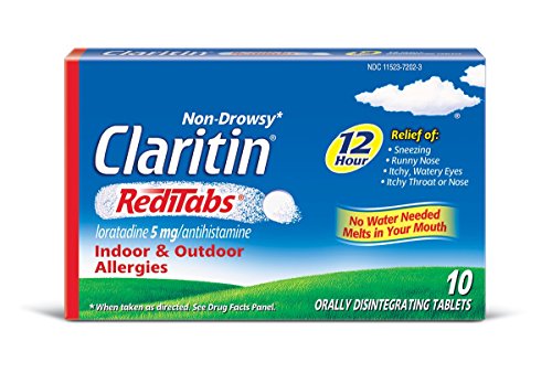 Claritin allergy 12hr reditabs 5mg, 10 Count