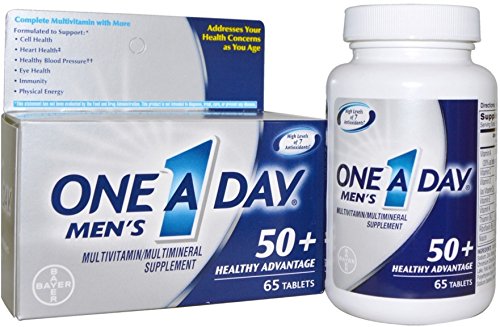 One-A-Day Men's Advantage 50+ Multivitamin 65 ea