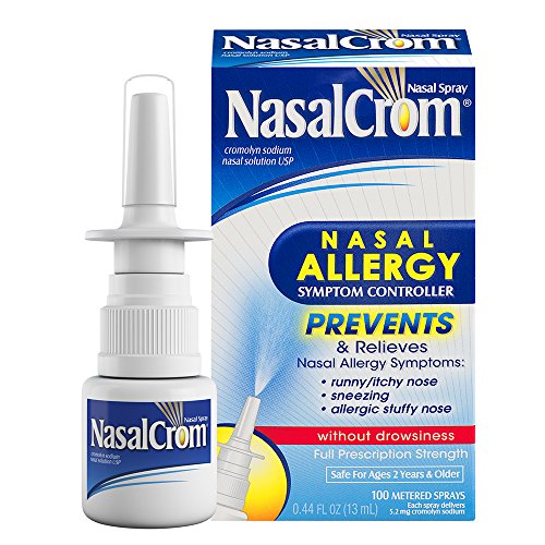 NasalCrom Nasal Allergy Symptom Controller | 100 Metered Sprays | .44 fl oz