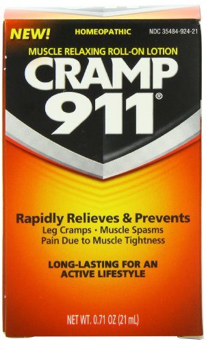 Cramp 911 Muscle Relaxing Roll-on Lotion, 0.71 oz (21 ml)