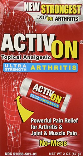 ActiveOn Ultra Strength Topical Analgesic New On Arthritis Relief 2 oz Roll On