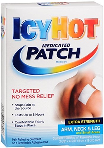 Icy Hot Patch Size 5ct Icy Hot Arm, Neck, Leg & Small Areas Medicated Patch