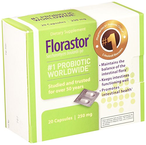 Florastor Capsules, 20 Capsules / 250 mg