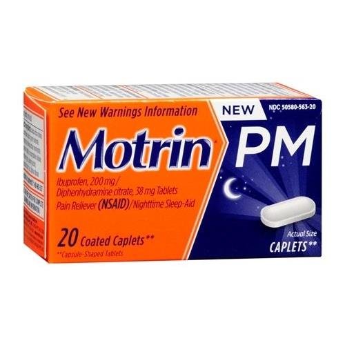 Motrin PM Coated Caplets 20 CP - Buy Packs and SAVE