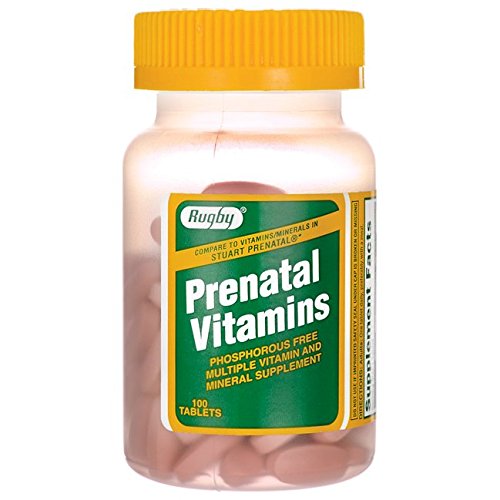 Prenatal Vitamins 100 Tabs