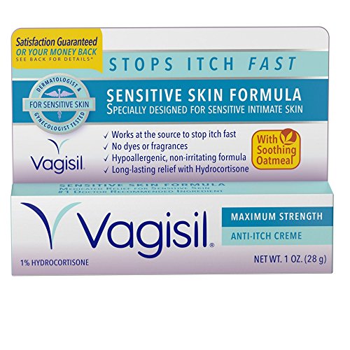 Vagisil Anti-Itch Creme Maximum Strength Sensitive Skin Formula - 1 oz,