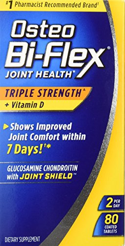 Osteo Bi-Flex Triple Strength + Vitamin D, Coated Tablets 80 ea