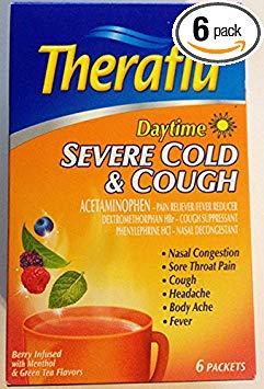 Theraflu Day Time Cough C Size 6ct Theraflu Day Time Cough Cold 6ct