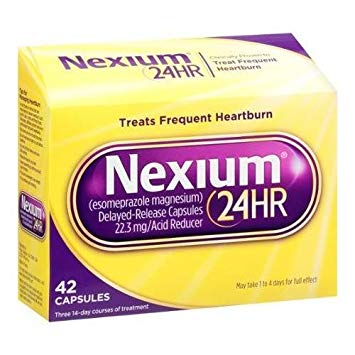 Nexium 24HR Acid Reducer, 42 Capsules - Buy Packs and SAVE